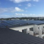 Commercial Solar Roof Mounted Array on a Hotel
