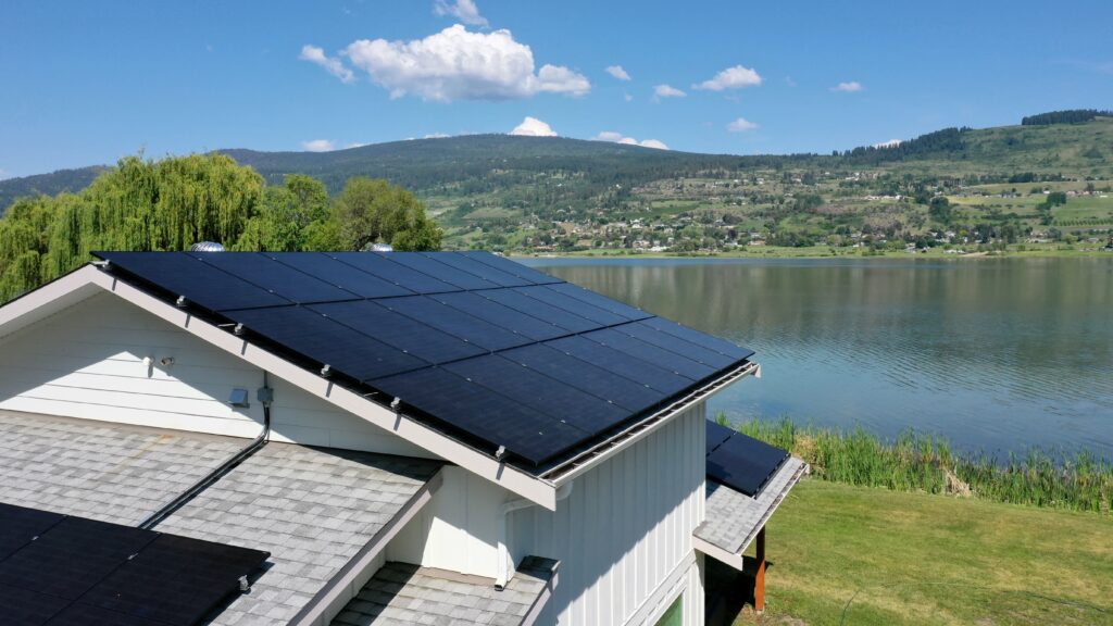 Swan Lake Solar Install